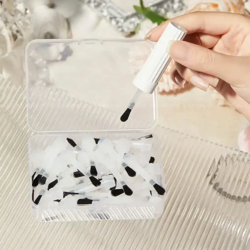 Group Head Brush - 50 buah kepala sikat pengganti Gel