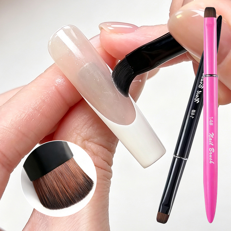 Group Head Brush - Kuas Kuku Prancis 3 in 1