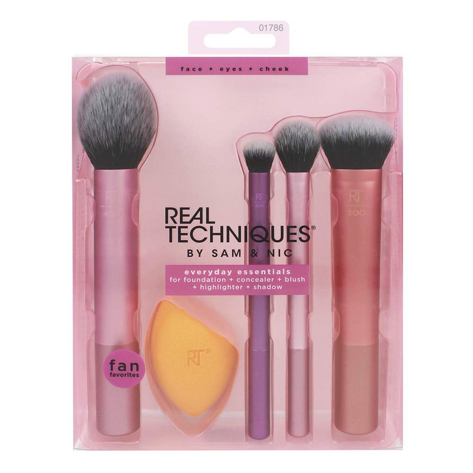 Group Head Brush - Teknik Nyata Set Kuas Rias Profesional