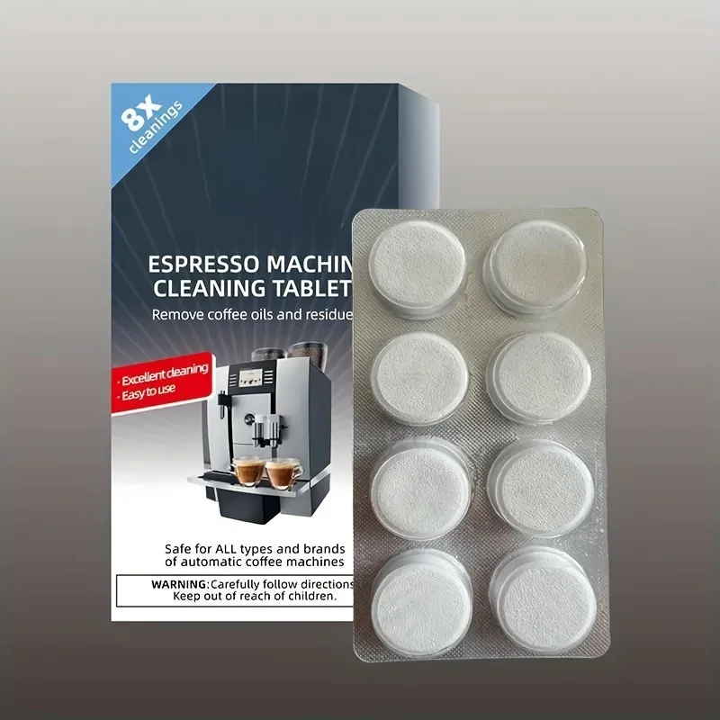 Backflush Tablet Cleaner - Tablet Pembersih Mesin Espresso, Solusi Penghilang