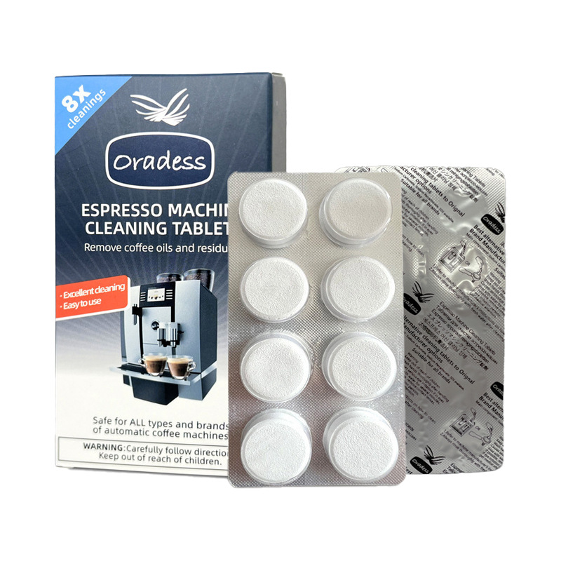 Backflush Tablet Cleaner - Tablet Pembersih Mesin Espresso, Solusi Penghilang