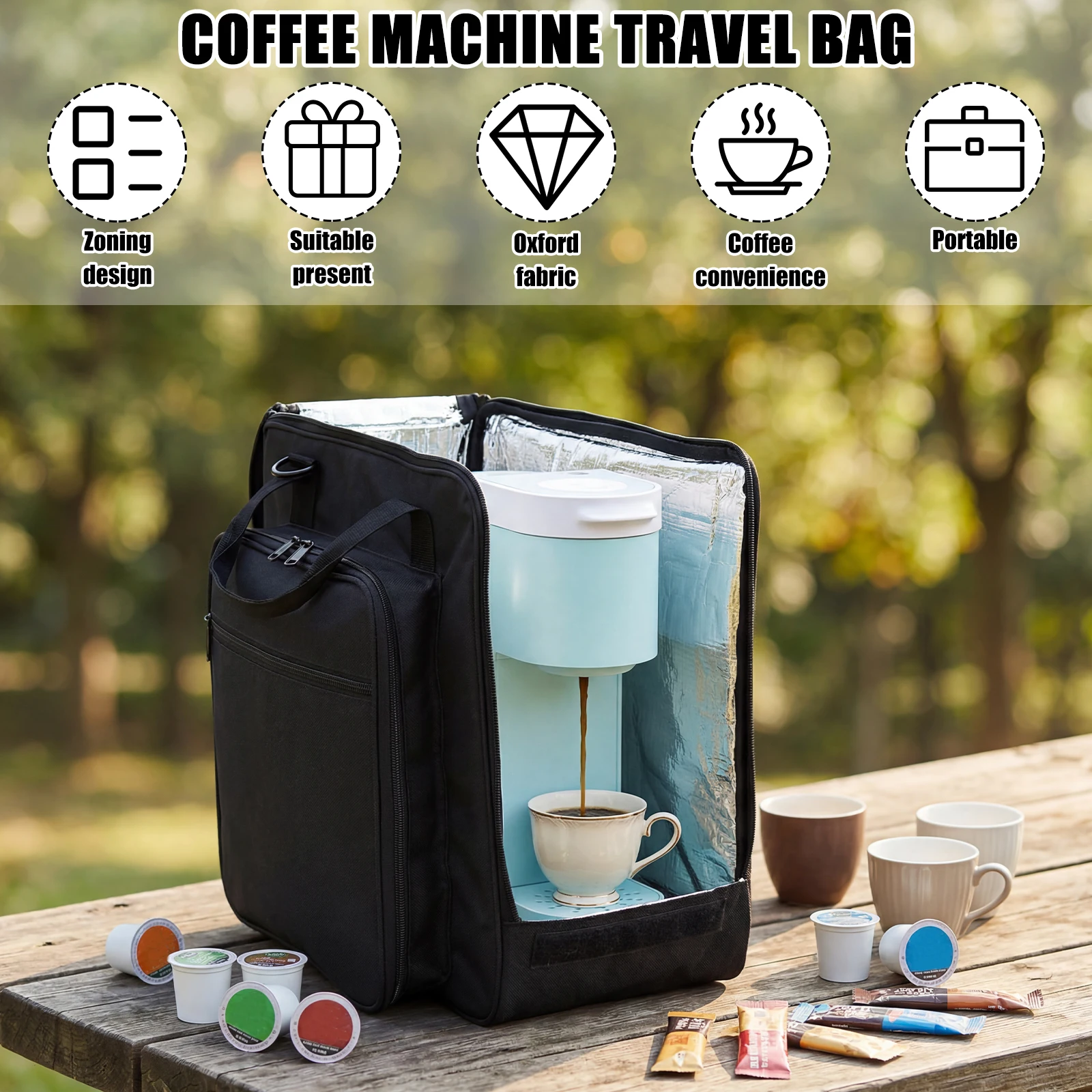 Tas Pembawa Pembuat Kopi Porta - Coffee Equipment Bag ulasan dan harga