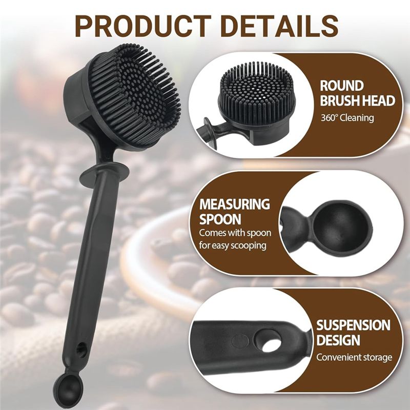 Sikat Pembersih Mesin Espresso - Group Head Brush ulasan dan harga