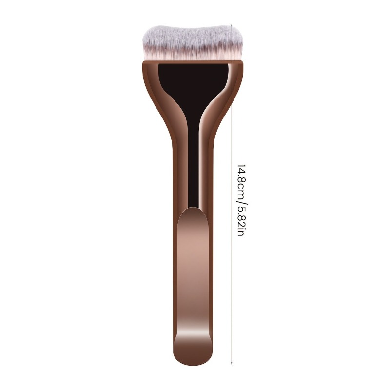 Kuas Foundation Lebar Datar, K - Group Head Brush ulasan dan harga