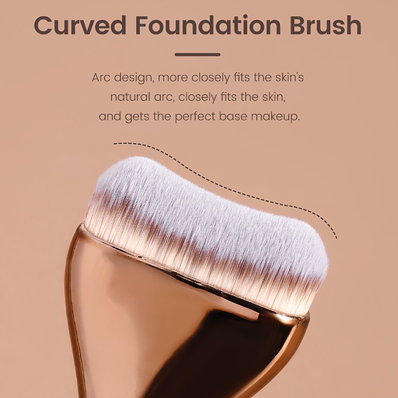 Kuas Foundation Lebar Datar, K - Group Head Brush ulasan dan harga