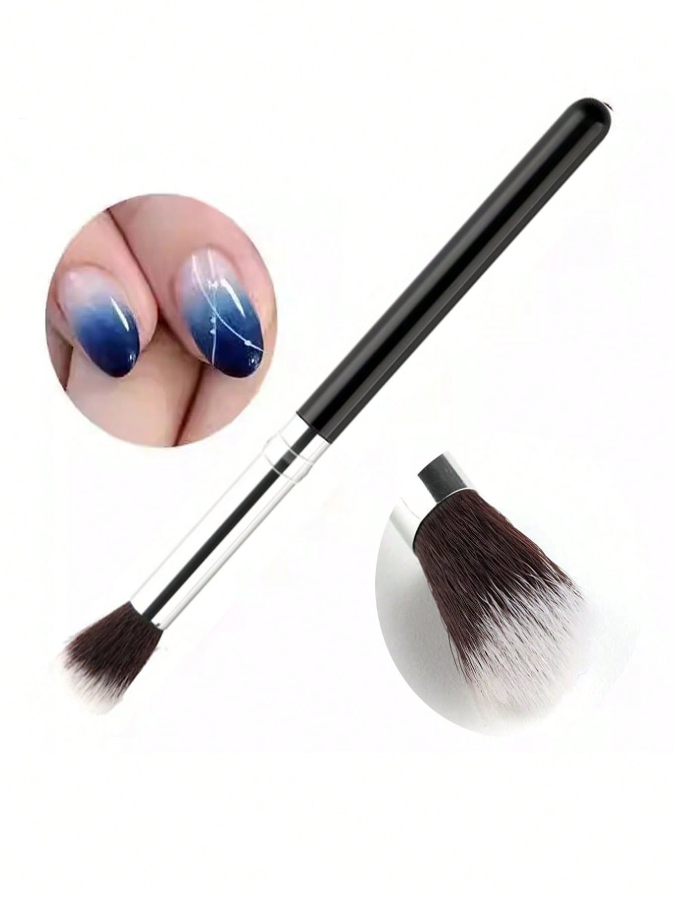 2 buah Set kuas seni kuku Ombr - Group Head Brush ulasan dan harga