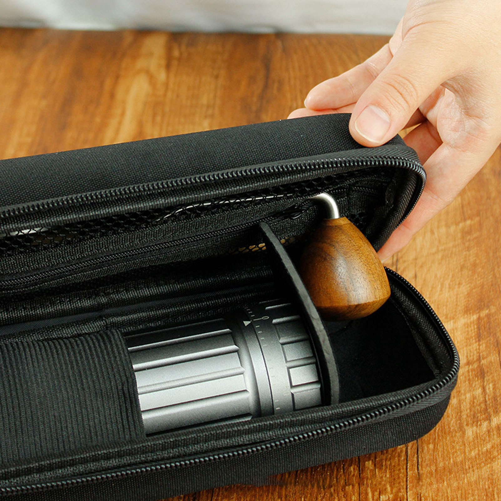 Tas Penggiling Kopi Kotak Peng - Coffee Equipment Bag ulasan dan harga
