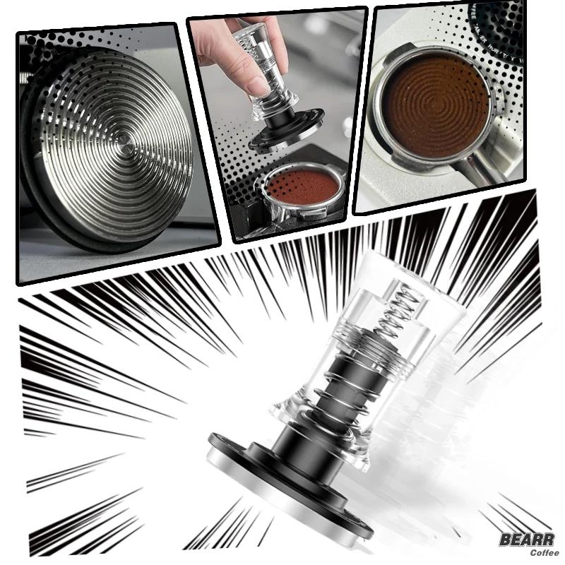 51/53/54/58MM perata akrilik D - Coffee Equipment Kit ulasan dan harga