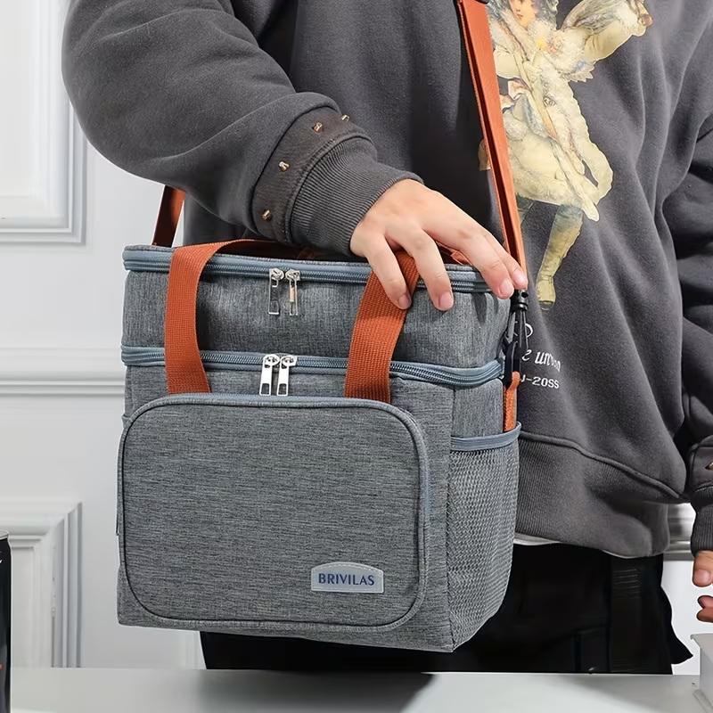 1 Buah Tas Makan Siang Terisol - Coffee Equipment Bag ulasan dan harga