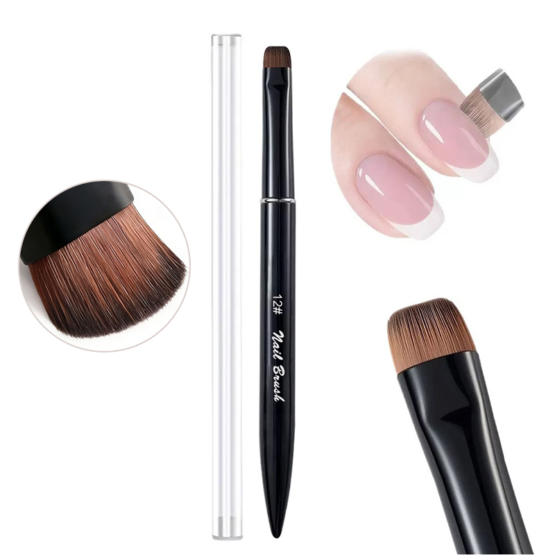 Kuas Kuku Prancis 3 in 1 Baru, - Group Head Brush ulasan dan harga