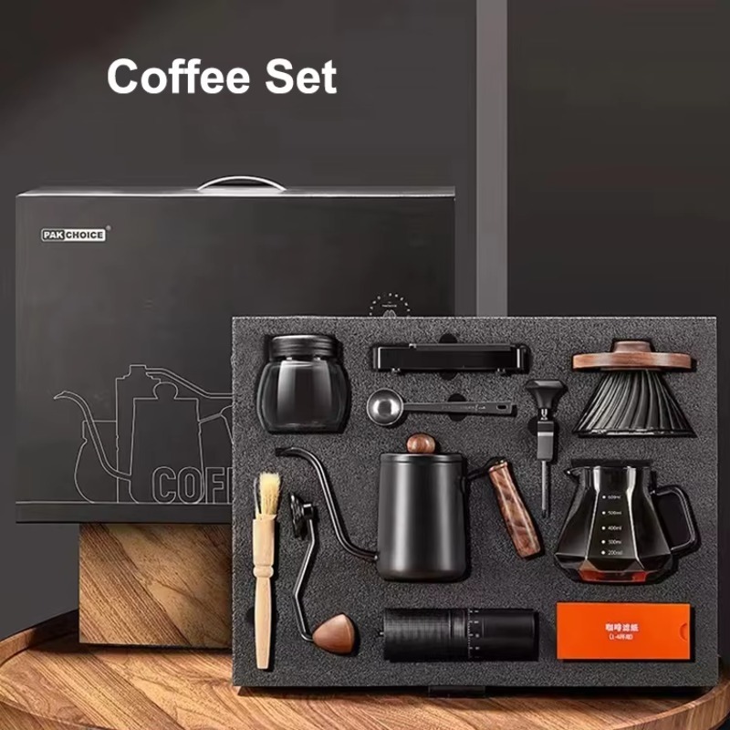 10pcs Set Kopi Perjalanan, Pen - Coffee Equipment Kit ulasan dan harga