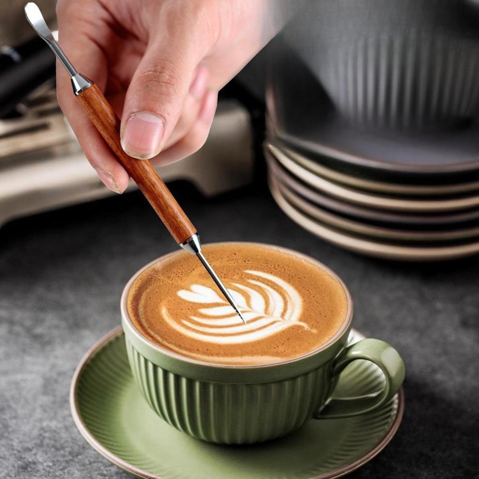 Pena Seni Dekoratif Kopi, Pena - Coffee Equipment Home ulasan dan harga