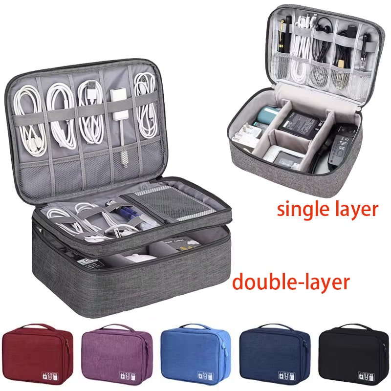 Tas Penyimpanan Kabel Portabel - Coffee Equipment Bag ulasan dan harga