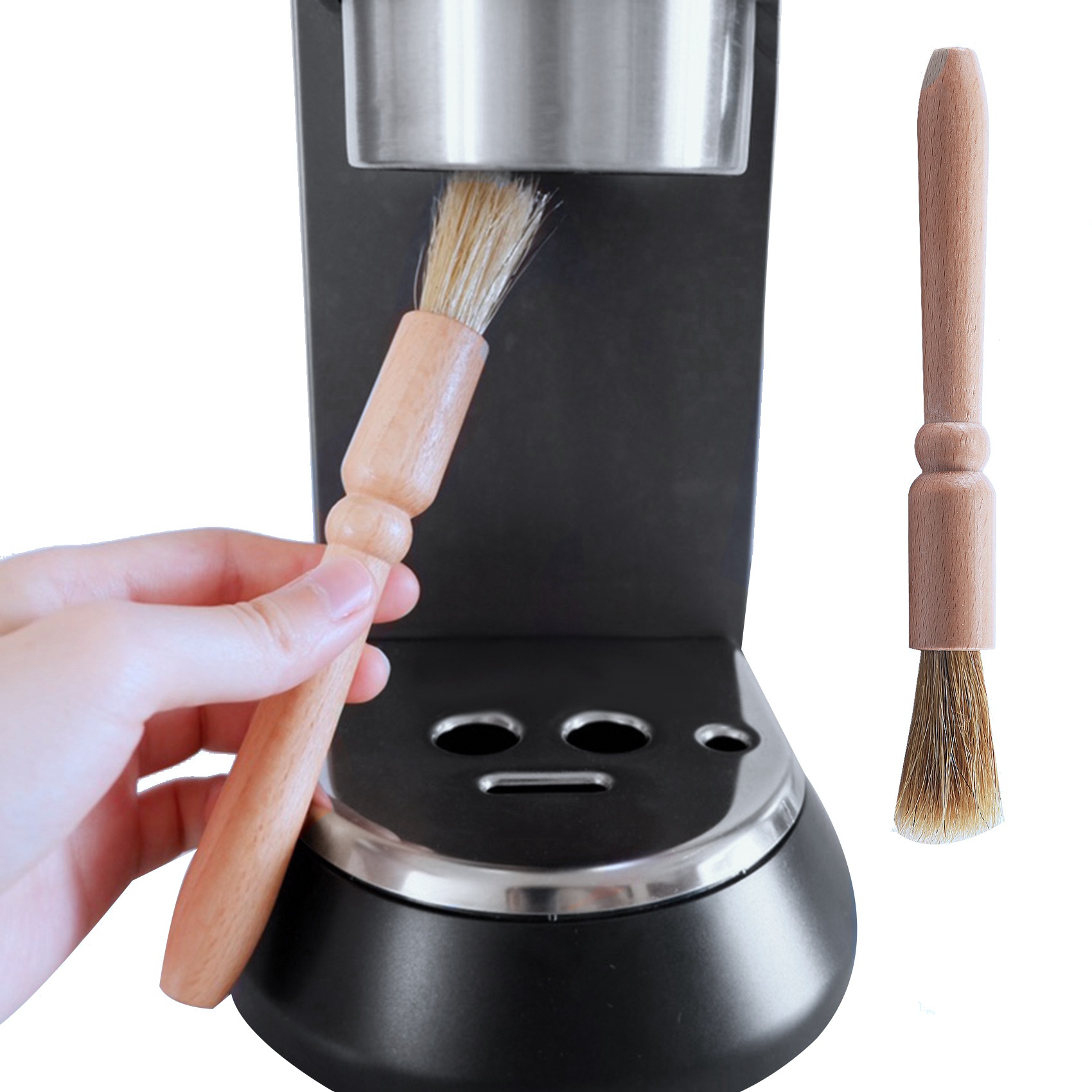 BAAJ-4 Buah Set Pembersih Mesi - Group Head Brush ulasan dan harga